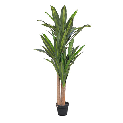 Potted Artificial plant dracaena tree