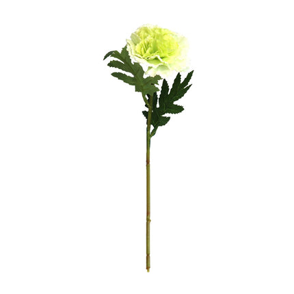 Artificial Flowers - Carnation Stem Green 30cm