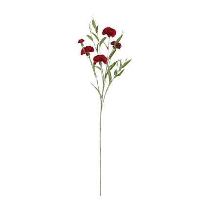Artificial Flowers - Carnation Stem RED 70cm
