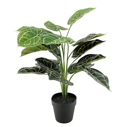 Potted Artificial Plant Taro Leaf