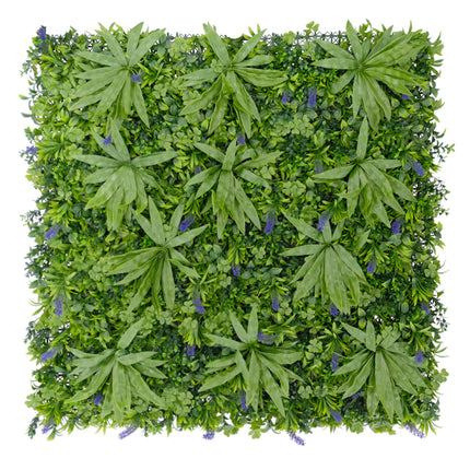 Artificial green wall hedge panel