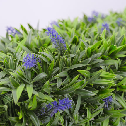 Artificial Freestanding Hedge - Lavender flower