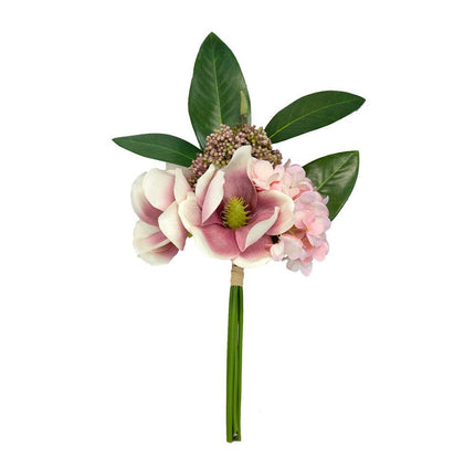 40cm Artificial Magnolia Bouquet - PINK