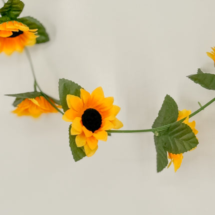 Artificial Garland - Sunflower 240cm