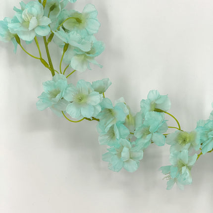 Artificial Garland - Cherry Blossom - Blue 180cm