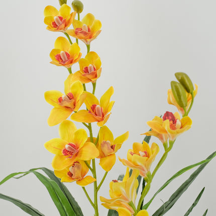 ARTIFICIAL ORCHID FLOWER - Yellow