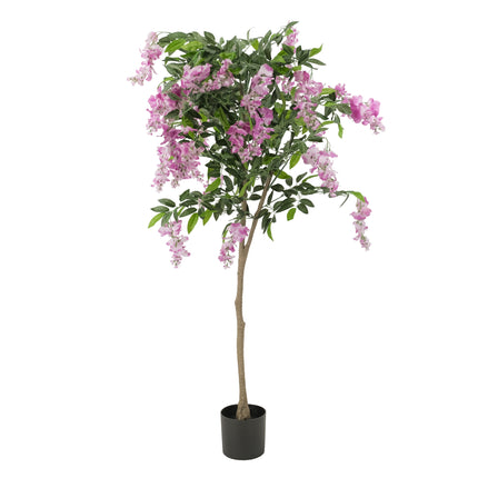 Artificial Tree - Wisteria with purple flowers 150cm