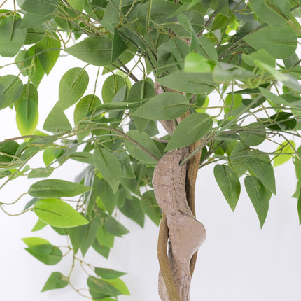 Artificial Ficus Tree with Twisted Trunk 120cm