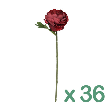 Artificial flowers red peony