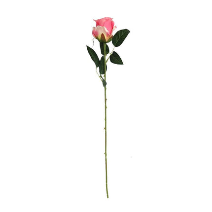 50cm Artificial Rose Bud Stem - PINK