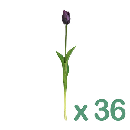 Artificial Flower Tulip purple colour