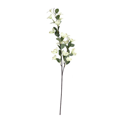Artificial Flowers - Californian Poppy Stem White 80cm