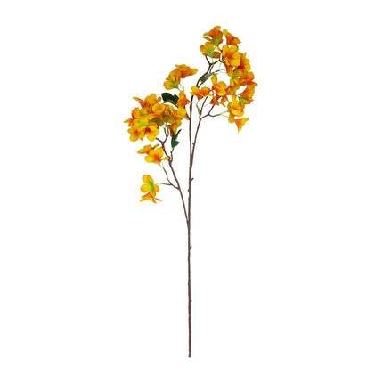 90cm Artificial Frangipani Bloom Stem - ORANGE