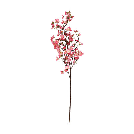 80cm Artificial Cherry Blossom Stem - RED
