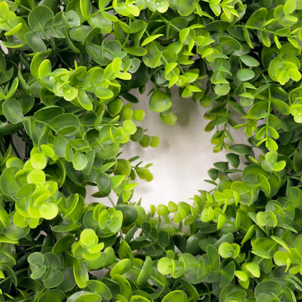 Artificial Wreath - Eucalyptus - 45cm Outdoor