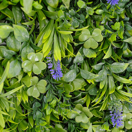 Artificial Hedge - Tropical Lavender - 100 x 100cm