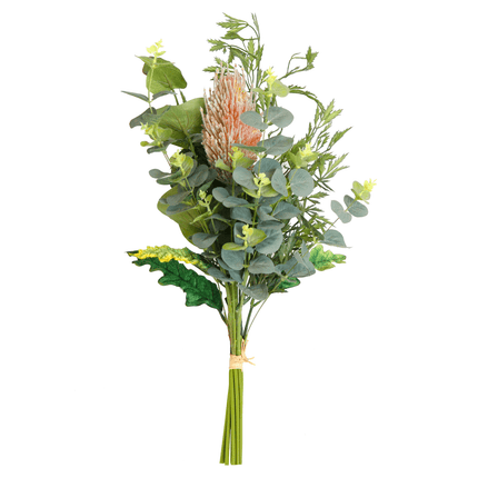 40cm Artificial Native Bouquet - Protea