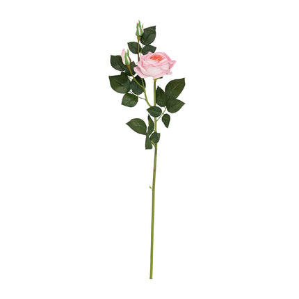 Artificial Scented Rose Stem - Pink 70cm
