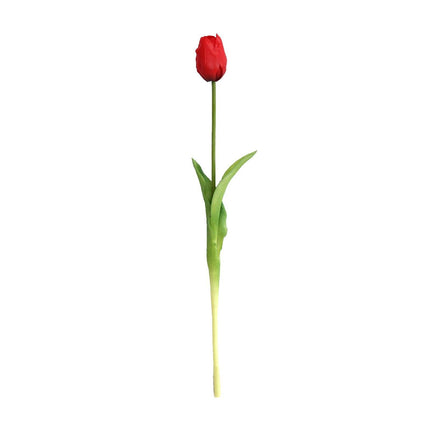 50cm Artificial Tulip Stem - RED