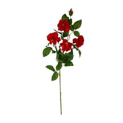 60cm Artificial Camellia Stem - RED
